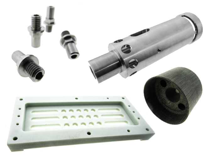 Metal and plastic CNC Mchined Parts